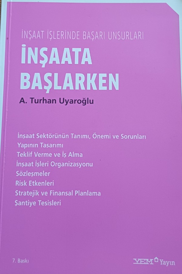 İnşaata Başlarken 7. Baskı