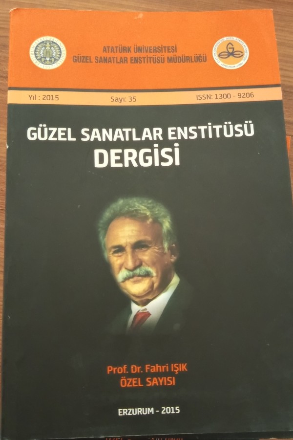 Güzel Sanatlar Enstitüsü Dergisi 2015