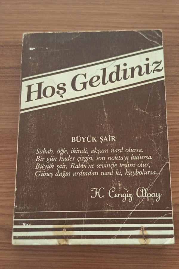 Hoş Geldiniz