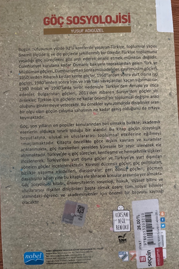 Göç Sosyolojisi