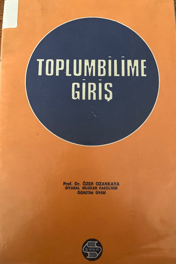 Toplumbilime giriş