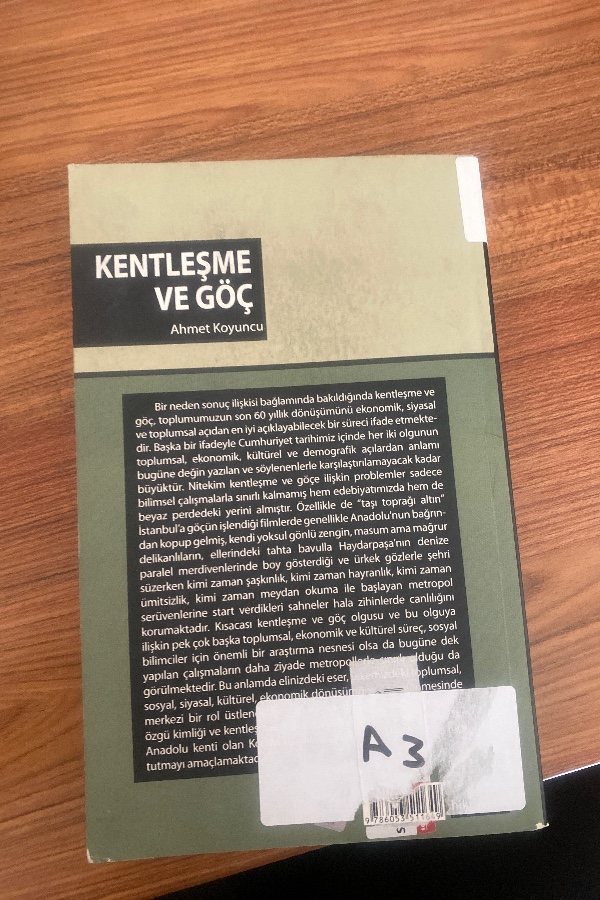 kentleşme ve göç