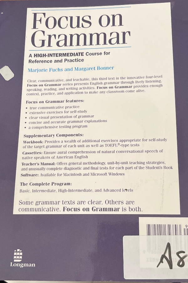 Focus on Grammar