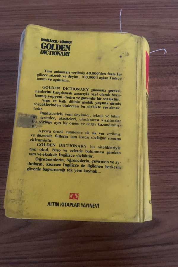 golden dictionary