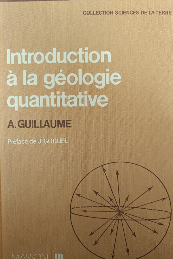 Introduction á la géologie quantitative