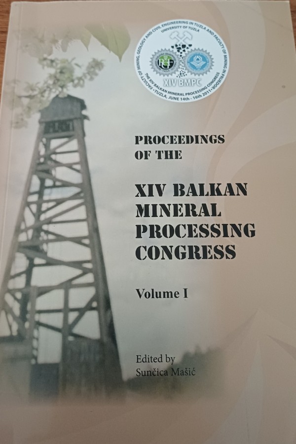 14. Balkan Mineral Processing Congress 1