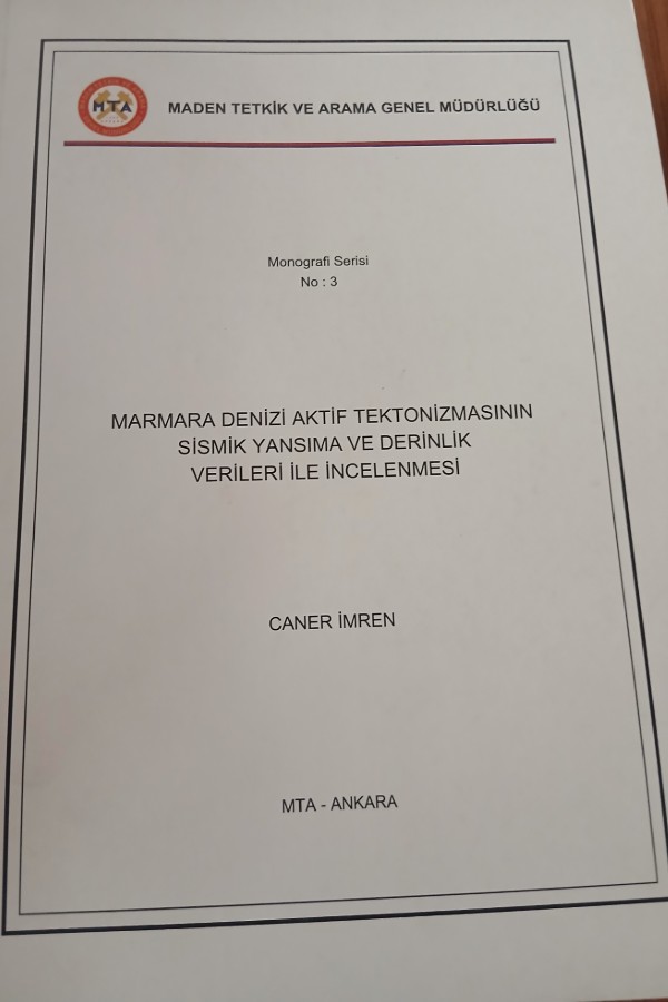 Marmara denizi aktif tektonizmasının sismik yansıma ve derinlik verileri ile incelenmesi
