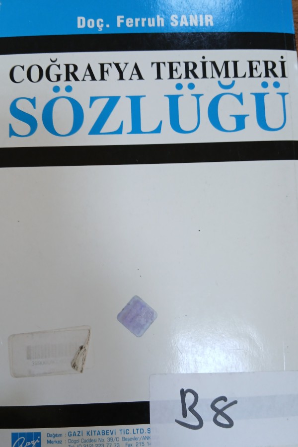 Coğrafya terimler sözlüğü