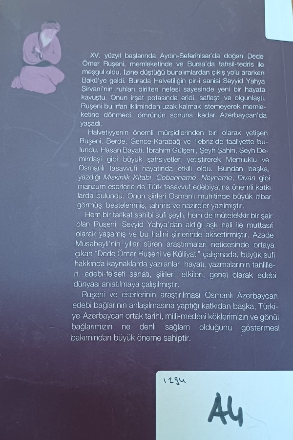 Dede Ömer Ruşeni ve Külliyatı 1