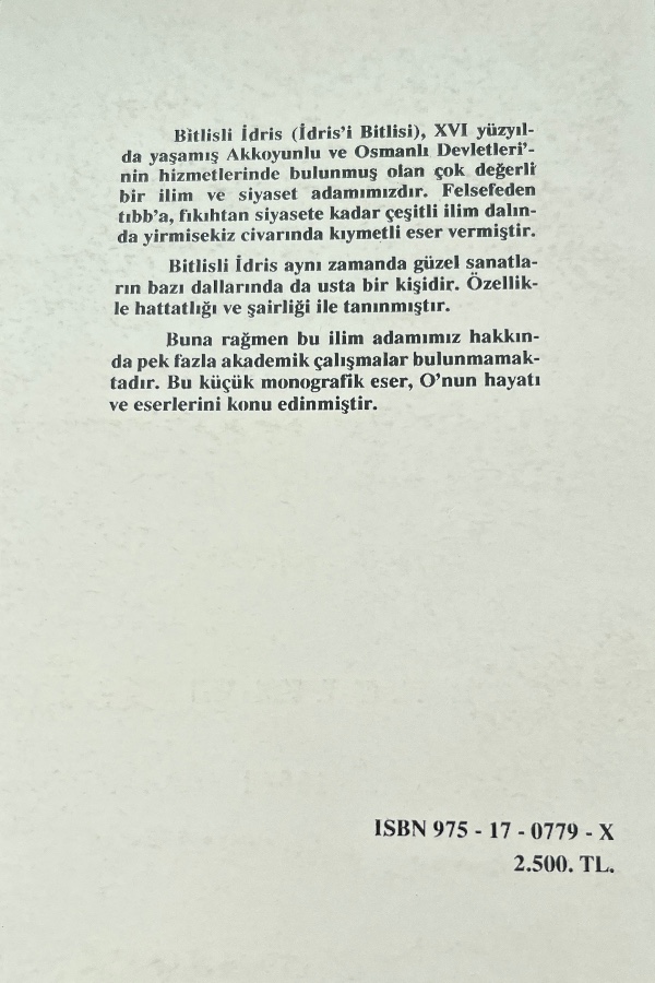 Bitlisli İdris