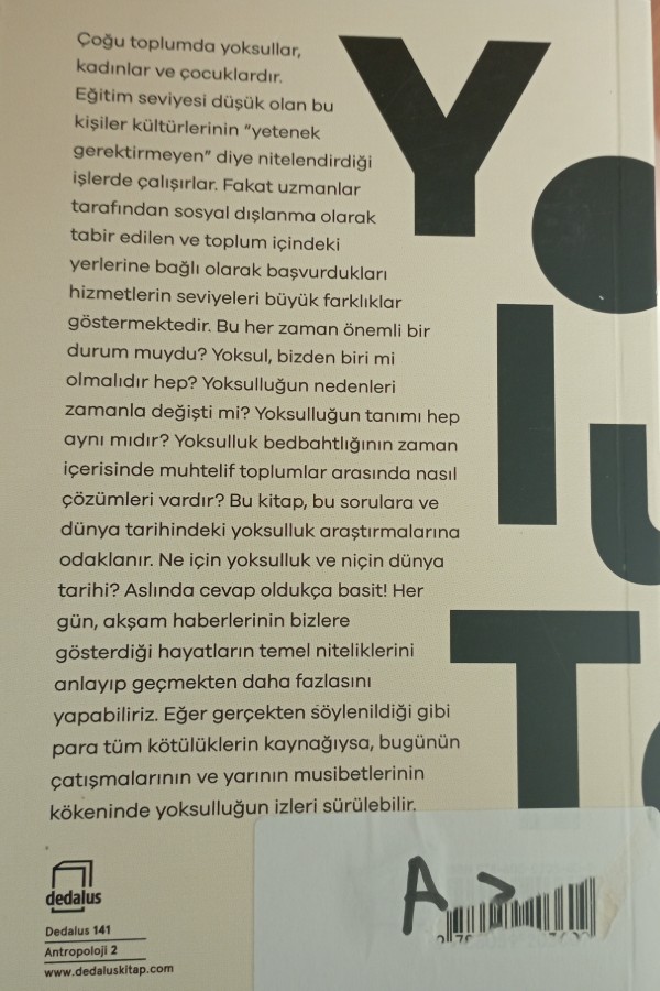 Yoksulluğun Tarihi