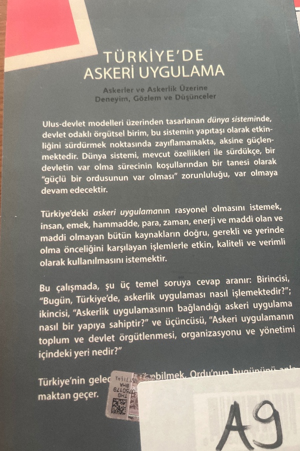 Türkiyede askeri uygulama