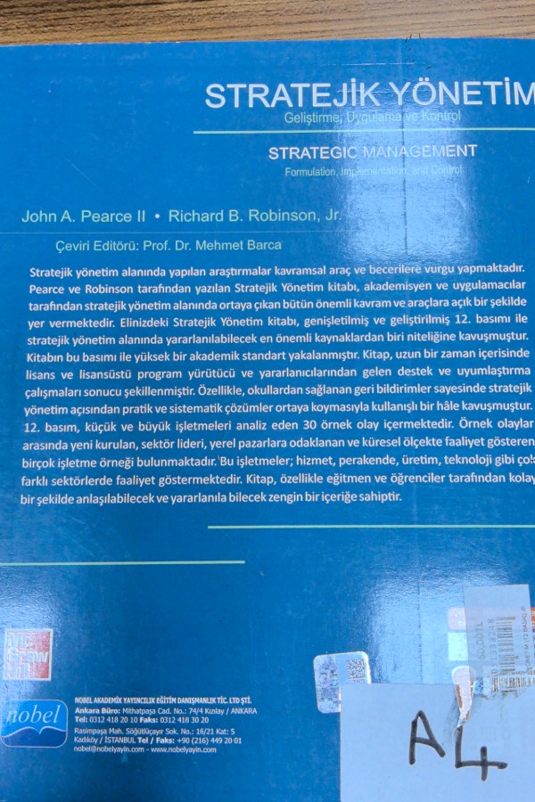 Stratejik Yönetim
