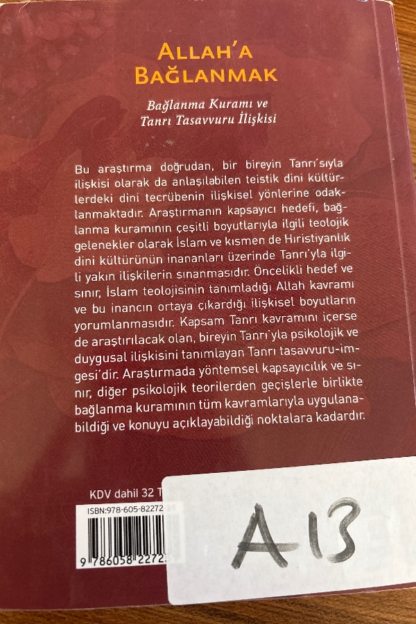 ALLAH'A BAĞLANMAK