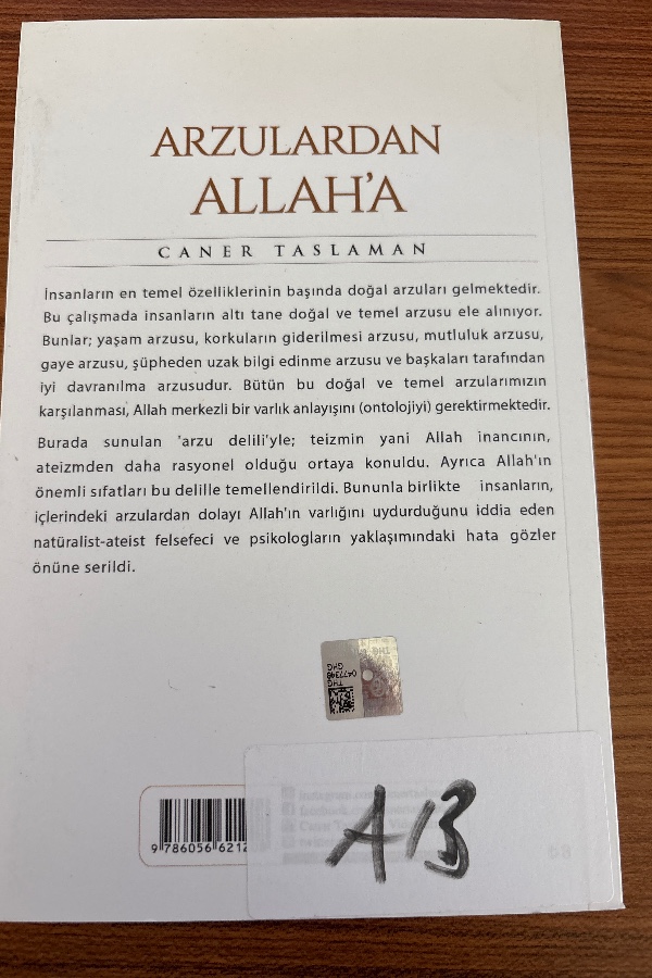 Arzulardan ALLAH'A