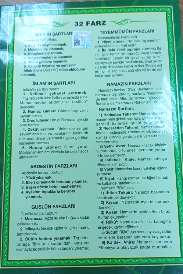 Dini bilgiler