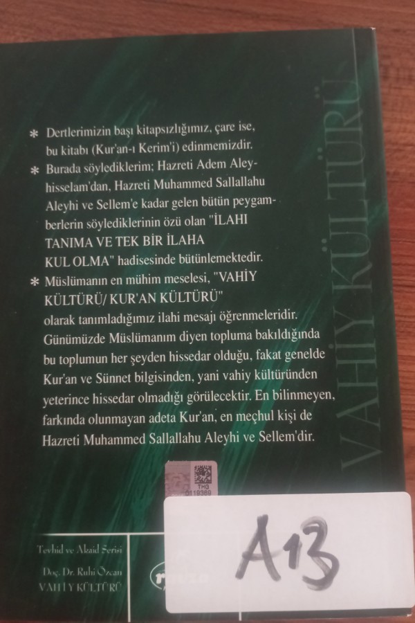 Vahiy kültürü