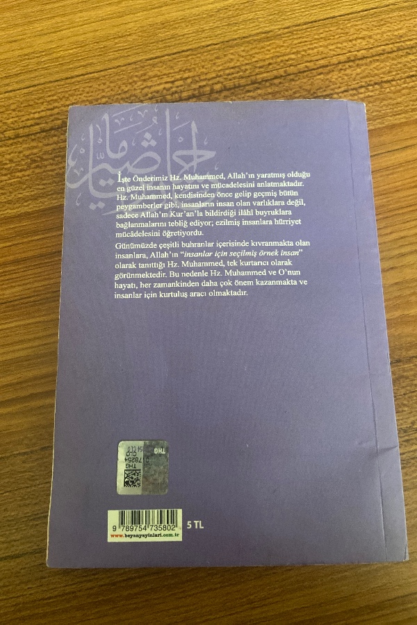 İşte  önderimiz hz.  Muhammed