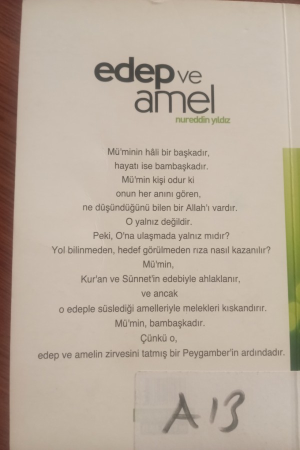 Edep ve amel