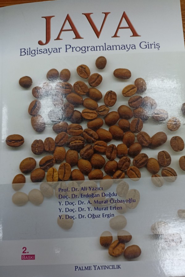 Java  Bilgisayar porogrmlamaya Giriş