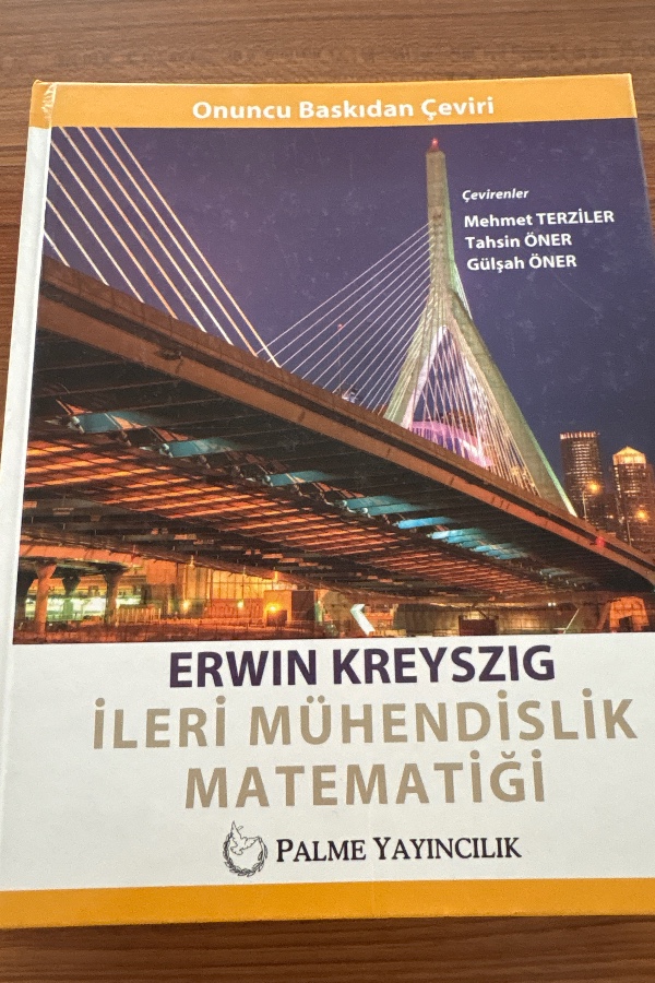 ERWIN KREYSZIG İLERŞ MÜHENDİSLİK MATEMATİĞİ