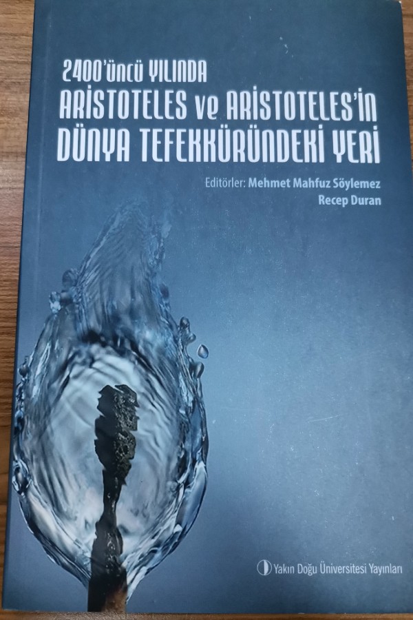 Aristotelesin dünya tefekküründeki yerler