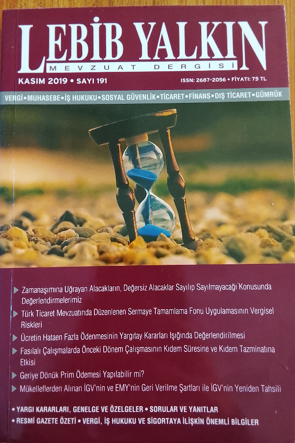 mevzuat dergisi