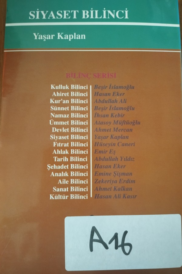 Siyaset Bilinci
