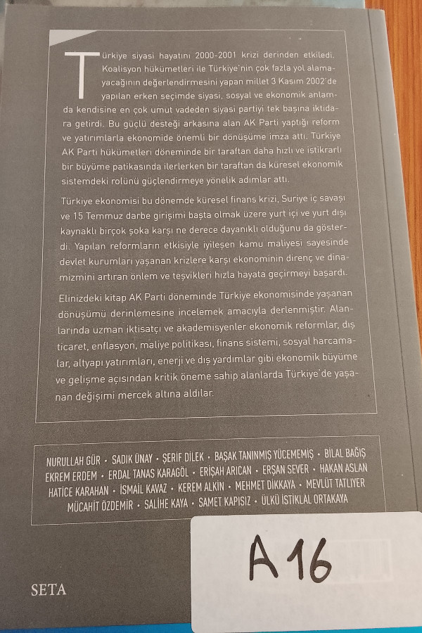 kuruluşundan bugüne ak parti