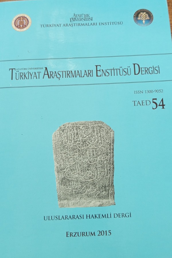 Türkiyat Araştırmaları enstitüsü dergisi