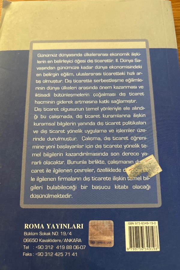 DİŞ TİCARET