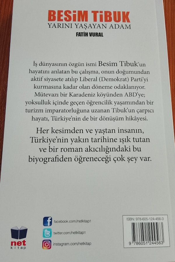 Besim tibuk yarını yaşayan adam