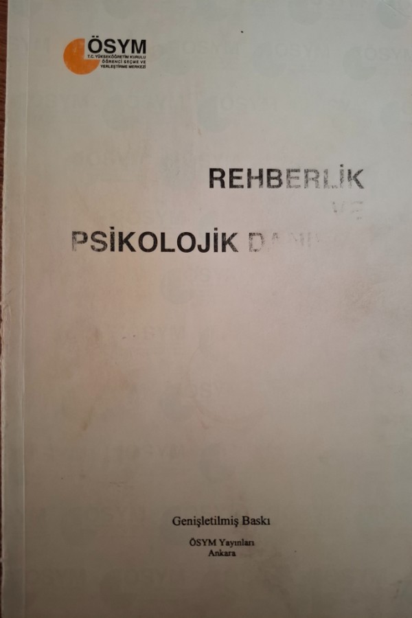 Rehberlik ve psikolojik danışma