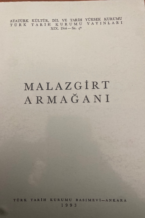 Malazgirt armağanı