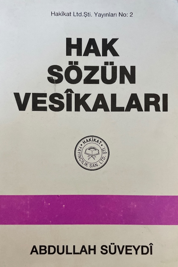 Hak Sözün Vesîkaları