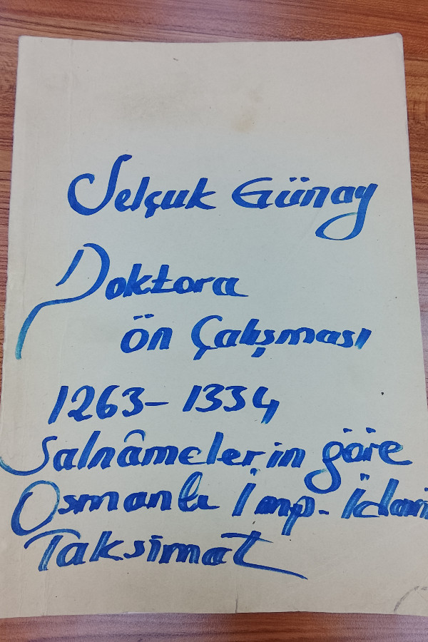 salnâmelerin Osmanlı imparatorluğu