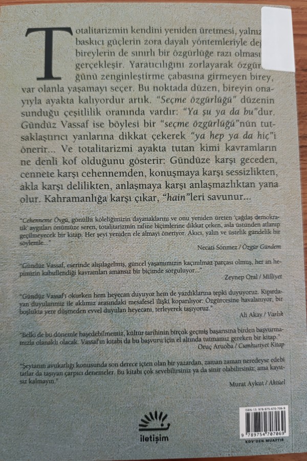 Cehenneme Övgü