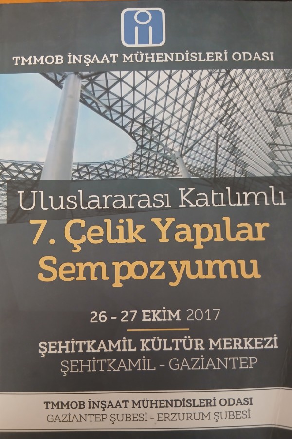 Uluslararası katılımlı 7.çelik yapılar sempozyumu