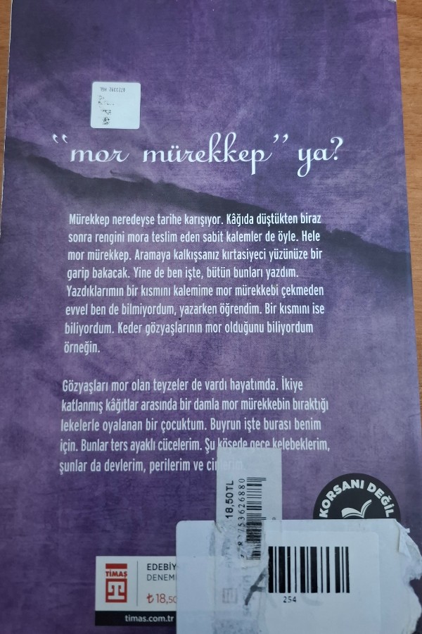 Mor mürekkep