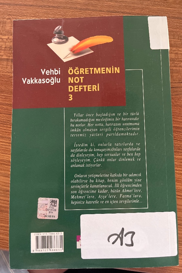 Öğretmenim Not Defteri